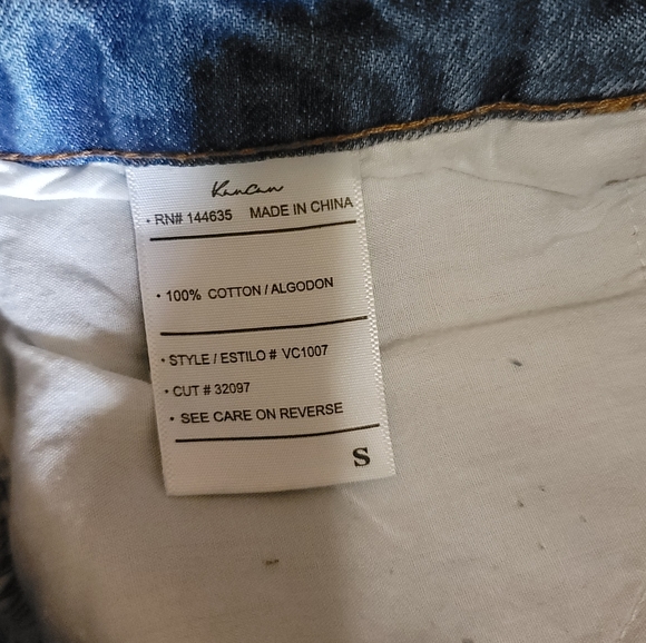 KanCan high rise button fly cut off shorts - Picture 6 of 6